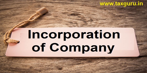 Incorporation